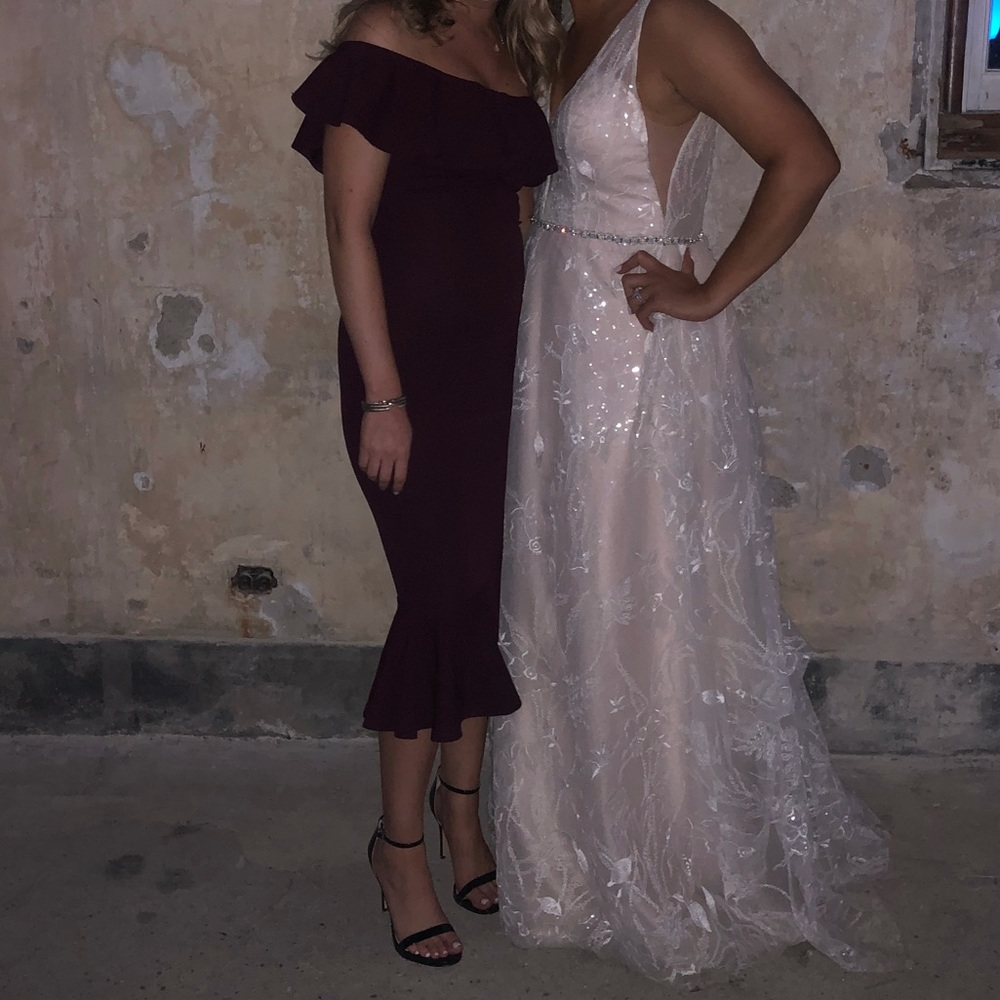 Windsor store burgundy dress